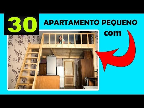 30 (really) SMALL APARTMENTS with MEZZANINE - affordable ideas