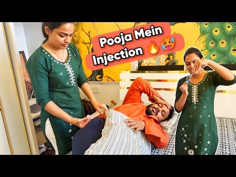 Pooja mein INJECTION 💉😭| Funny doctor Injections video | New Injection Shot 2026 doctor video