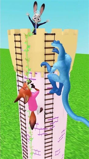 Nick and Snake gather the gear to rescue Judy #zootopia2
