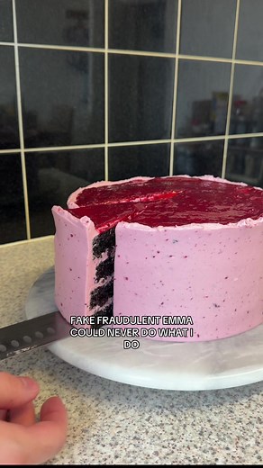 Blackberry Velvet Cake Recipe