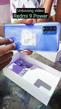 Redmi 9 power Unboxing video ❤️