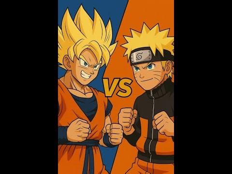 Super Saiyan Goku Vs Naruto