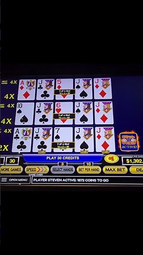 Oh W🤑W! #videopoker #casino #lasvegas #gambling #jackpot #poker #slots #slot