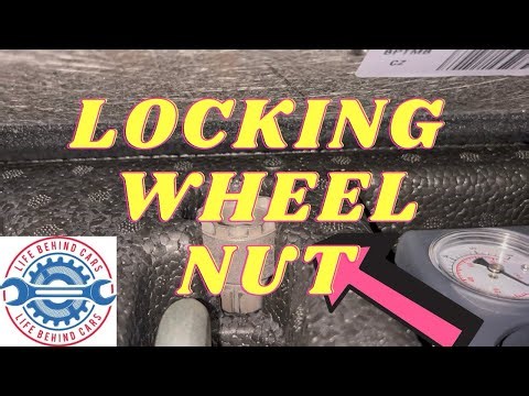 Volvo XC60 Hybrid 2020 Locking Wheel Nut Tool Location