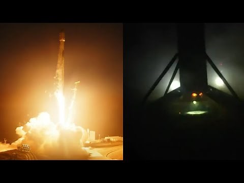 SpaceX Starlink 174 launch and Falcon 9 first stage landing, 19 June 2024