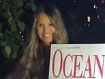 Elle Macpherson proudly poses on the red carpet for Ocean Drive