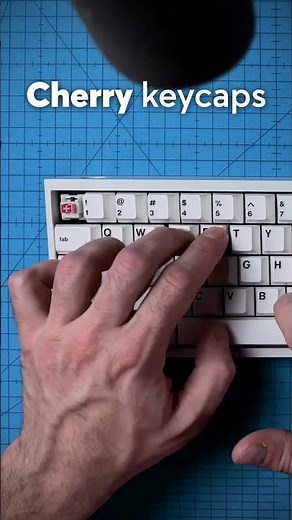 Outemu Cream Pink linear switch Sound Test! #mechanicalkeyboard