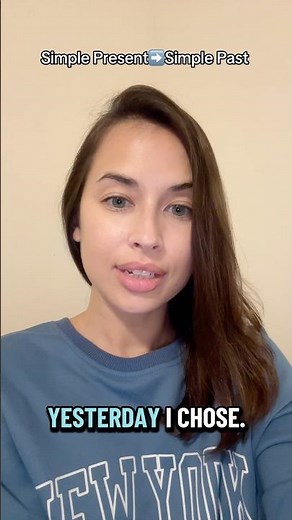 Present vs Past Tense in English | Choose → Chose | Dig → Dug | #learnenglish