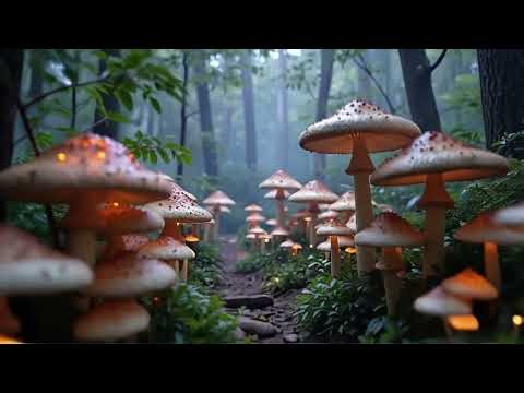 Mushroom Forest Ambience – Psychedelic Ambient Music for Deep Relaxation & Meditation 1h36m