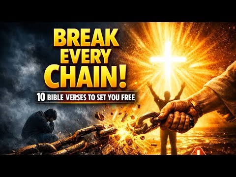 CHAINS MUST BREAK! | 10 Bible Verses For Deliverance From Every Trouble #Deliverance #Breakthrough