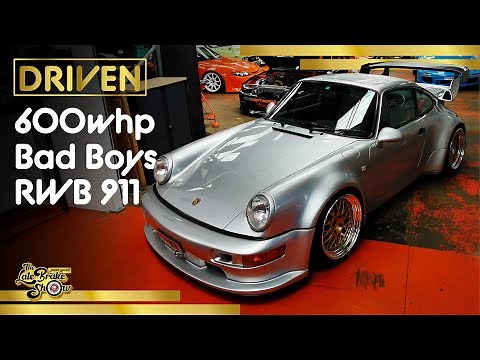RWB JDM tuner wide body Porsche 911 Turbo - big boost!