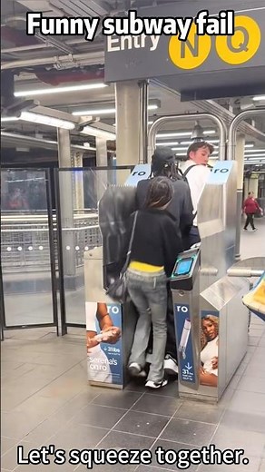 Funny subway fail video #subway #yutube #funny #respect