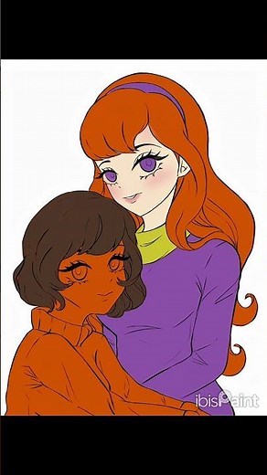 💜🤎 || #scoobydoo #scooby #velma #daphne #fanart #speedpaint #art #digitalart #halloween2025