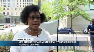 It was a historic day for youth in the city of Richmond as City Hall unveiled the largest public art installation on a municipal building in the country that uses augmented reality. The installation features portraits of two teenagers who help advocate for other youth in the community. Terrance Dixon NBC12 has more details 👇 >> https://bit.ly/3h7CVKG | 12 On Your Side