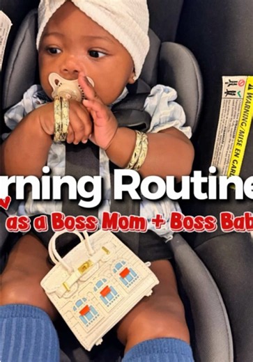 Morning Routine with my little Boss Baby. Which Bag are yall getting when we drop them?! #businessowner #bossmom #babyboutique #morningroutine #babyfashion