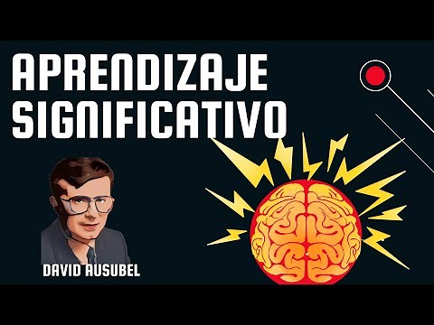 TEORÍA DEL APRENDIZAJE SIGNIFICATIVO - DAVID AUSUBEL