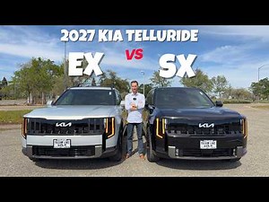 2027 Kia Telluride SX vs EX - Here are the Differences!