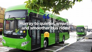 First Diesel Hybrid Bus
