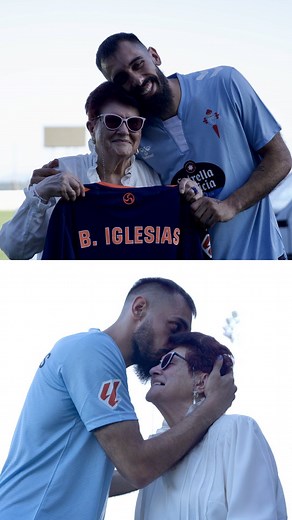 7.9K views · 111 reactions | We all got moved, Borja 凉 This was the emotional reaction of Borja Iglesias when he was surprised by his grandmother 陸 during his presentation with RC Celta Nos emocionamos todos, Borja 凉 Esta fue la emotiva reacción de Borja Iglesias al ser sorprendido por su abuela 陸 durante su presentación con el RC Celta #beINSPORTS #CeltaDeVigo #BorjaIglesias #futbol #soccer #football | beIN SPORTS USA | Facebook