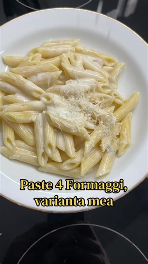 Paste 4 Formaggi – Rețetă Echilibrată și Delicioasă