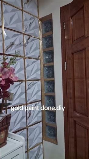 gold paint diy .. #diy