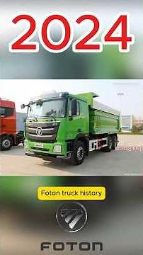 Foton truck evolution 🔥 (2002-2026)🚛| Chinese trucking power redefining strength #shorts #fotontruck