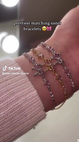 PSA:NOT from Pandora! 💘 GET YOURS at moncheiecherie.com #trending #viral #jewelry #jewellery #fyp #tiktokshop #sale #fashion #accessories #bracelet #matchingbracelets #luxury