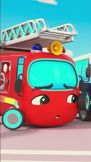 Reverse Ride! 🎉Backwards Bus Adventure! | Go Buster | Kids Road Trip! | Kids Songs and Stories