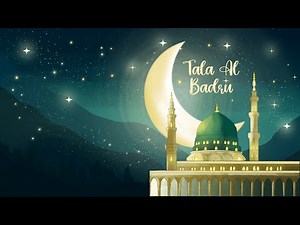 Tala Al Badru Alayna - Official Nasheed Lyrics Video by My Salah Mat
