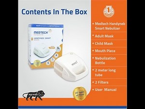 Best Nebulizer Smart 2023 | Medtech Nebulizer Machine for Kids and Adults | How to use Nebulizer
