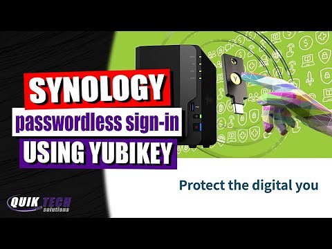 Synology Passwordless Sign-In Using Yubikey