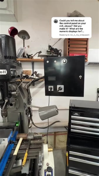 What’s in my mill control panel? #machinist #machinistsofinstagram #machineshoplife #machining #rockwellmill #vfd | High Caliber Craftsman Builds