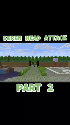 Siren Head Attack in Monster School Minecraft