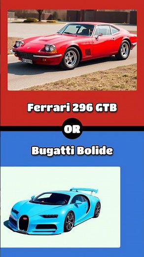Luxury Supercar Showdown: Ferrari vs. Bugatti!