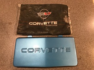 1988~1989 Medium Blue Metallic (20U) front license plate cover/insert NCRS quality! - CorvetteForum - Chevrolet Corvette Forum Discussion