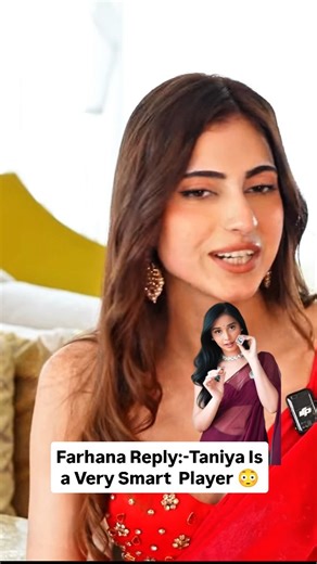 Yash Sharma 🚀 on Instagram: "Taniya is a Very Smart Player 😳🤔 . #farhanabhatt #taniyamittal #farahkhan #explore #fyp"