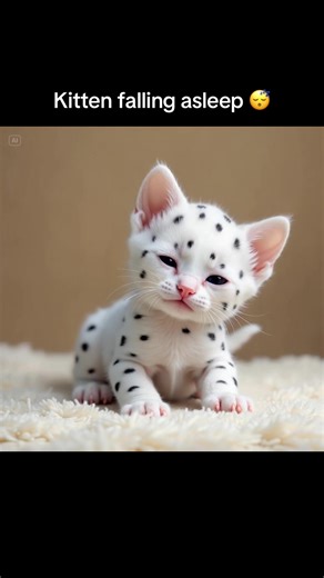 Nothing more peaceful than a sleepy kitten 😴💤 Follow for more tiny naps and fluffy dreams! #sleepykitten #kittennap #cutekitten #babykitten #adorable #catsoftiktok #tinycat #foryou #fyp #meowmoment #cozycat #kittenlove❤️