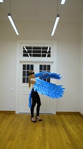 Blue Jay Wings Costume With Tail: Flexible Cosplay Bird Wings - Etsy