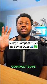 5 Best Compact SUVs To Buy in 2026 🚙✅ #carbuying #carshopping #carfinance #personalfinance #suv