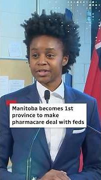 Manitoba 1st province to make pharmacare deal with feds