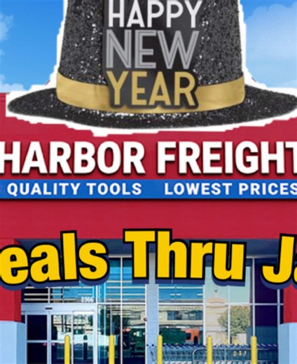 Harbor Freight Deals for DIY Enthusiasts Through January 29