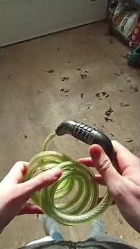 Comment changer le code d'un cadenas(vélo) à combinaison.