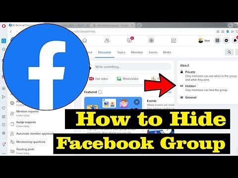 How to hide a Facebook group? Make Facebook Group Hidden from Everyone