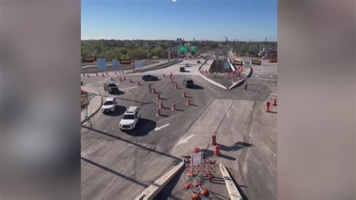 Drivers now navigating new “diverging diamond interchange” at Blanco Road and Loop 1604