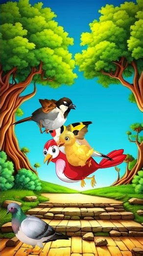 Birds Flying