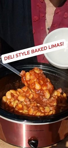 Baked Lima Beans with Ham (Butter Beans) – Better Than Baked Beans! #cooking#shortvideo