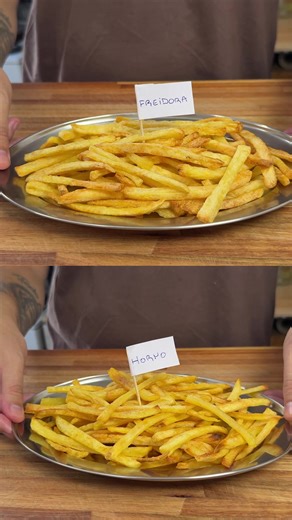 Papas Fritas: Horno vs Freidora de Aire