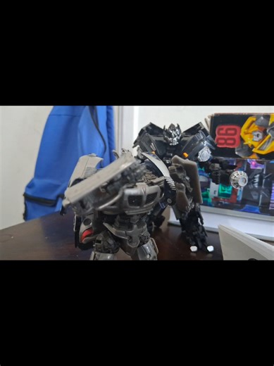 Epic Transformers Stop Motion Skit with Bumblebee and Optimus Prime