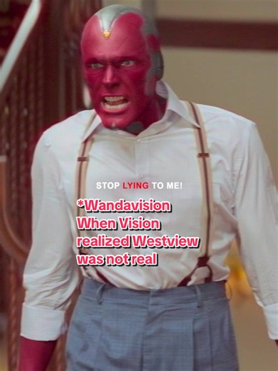 When Vision realized Westview wasn’t real..#fyp #foryou #tiktok #marvel #wandavision