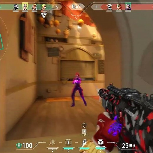Perfect Dot Crosshair in Valorant #valorant #valorantclips